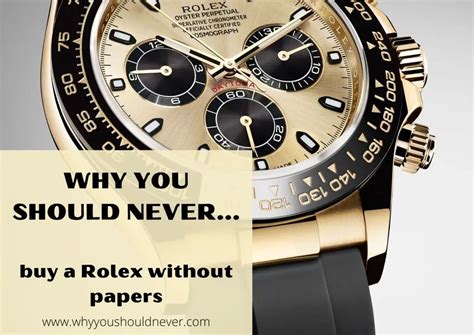 buying your first rolex|buying a rolex without papers.